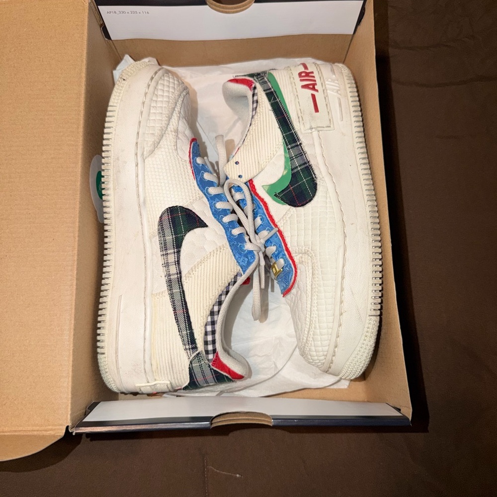 Nike Air Force 1 Patchwork Sneakers Multicolor